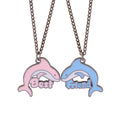 Best Friends Dolphin Necklace Set