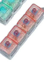 Decompression Mechanical Keyboard With Light Pressing Keychain