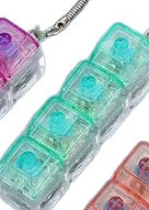 Decompression Mechanical Keyboard With Light Pressing Keychain